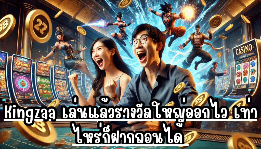 Kingzaa เล่นแล้วรางวัลใหญ่ออกไว เท่าไหร่ก็ฝากถอนได้ คุณภาพทั่วโลกรู้จัก