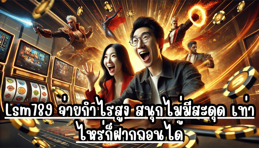Lsm789 จ่ายกำไรสูง สนุกไม่มีสะดุด เท่าไหร่ก็ฝากถอนได้