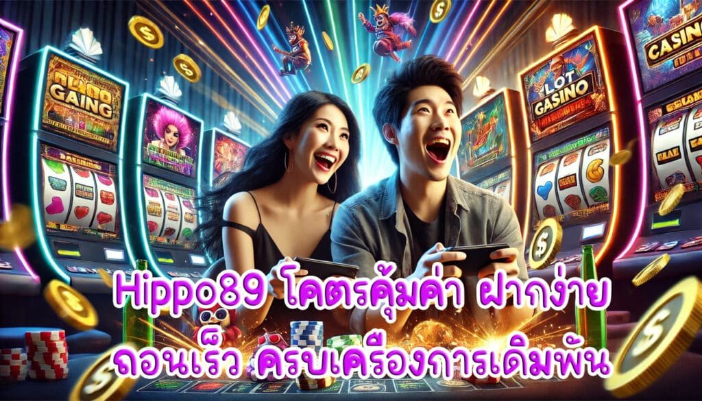 hippo89 โคตรคุ้มค่า ฝากง่าย ถอนเร็ว ครบเครื่องการเดิมพัน-4